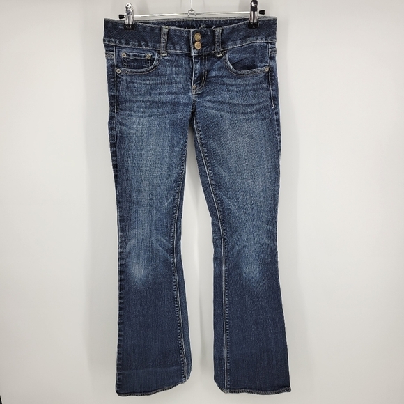 American Eagle Artis Bootcut/Flare Stretch Jeans Size 2 - Picture 3 of 14